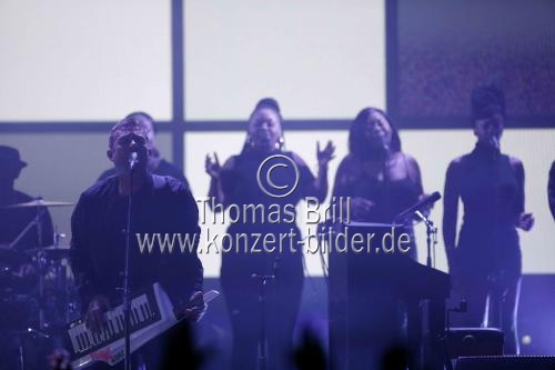 Britische Band Gorillaz gastiert im Rahmen des Electronic Beats Festival auf ihrer 